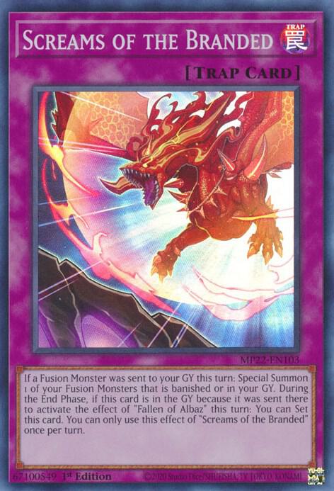 Screams of the Branded MP22-EN103 (2022 Tin of the Pharaoh's Gods)  - 1st Edition