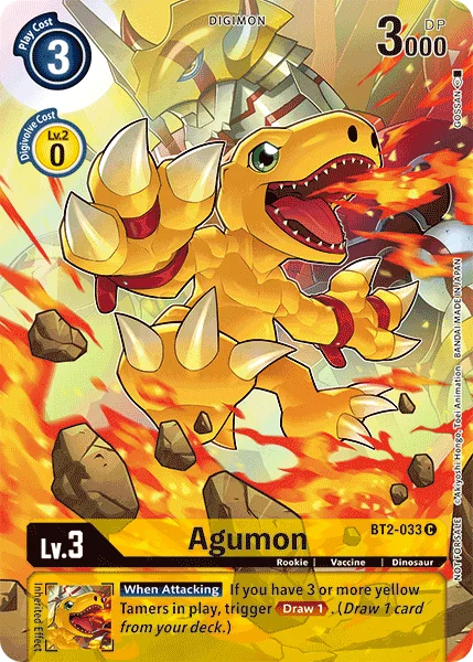 Agumon [BT2-033] (Tamer's Evolution Box 2) [Promotional Cards]