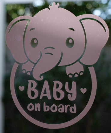 Elephant M Vinyl Decal