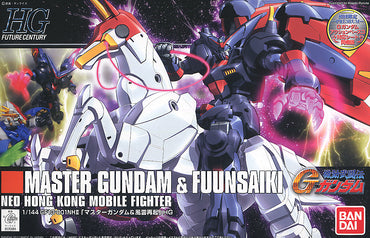 HGFC 1/144 GF13-001NH II Master Gundam & Fuunsaiki