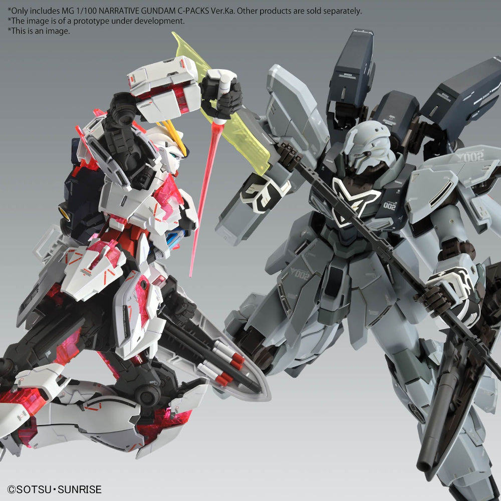 MG 1/100 Narrative Gundam RX-9/C C-Packs Ver.Ka