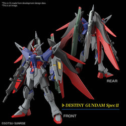 HGCE 1/144 Destiny Gundam Spec II & Zeus Silhouette