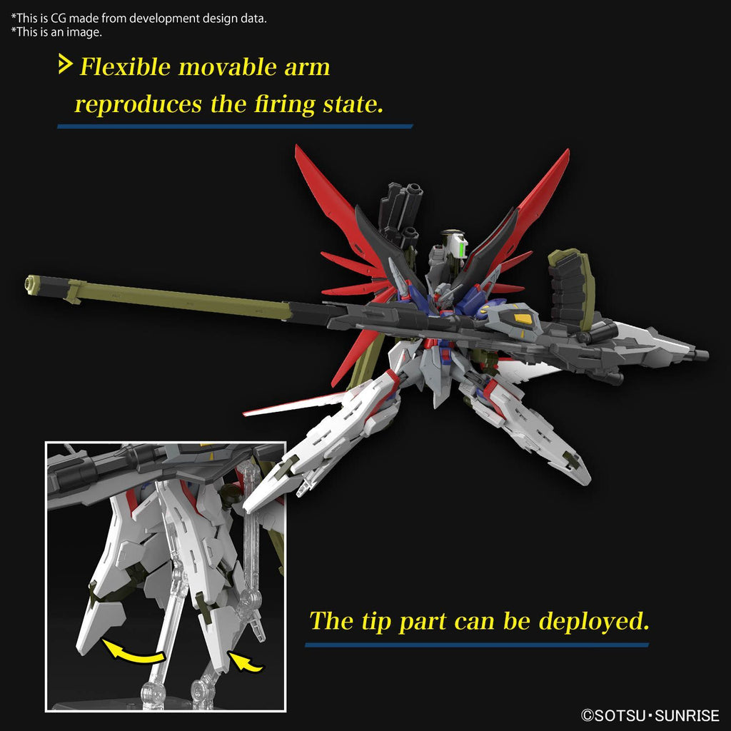 HGCE 1/144 Destiny Gundam Spec II & Zeus Silhouette