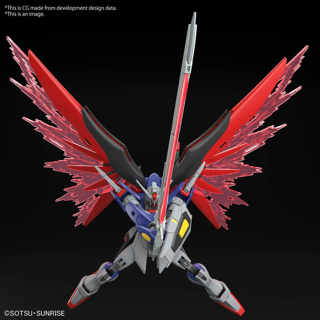 HGCE 1/144 Destiny Gundam Spec II & Zeus Silhouette