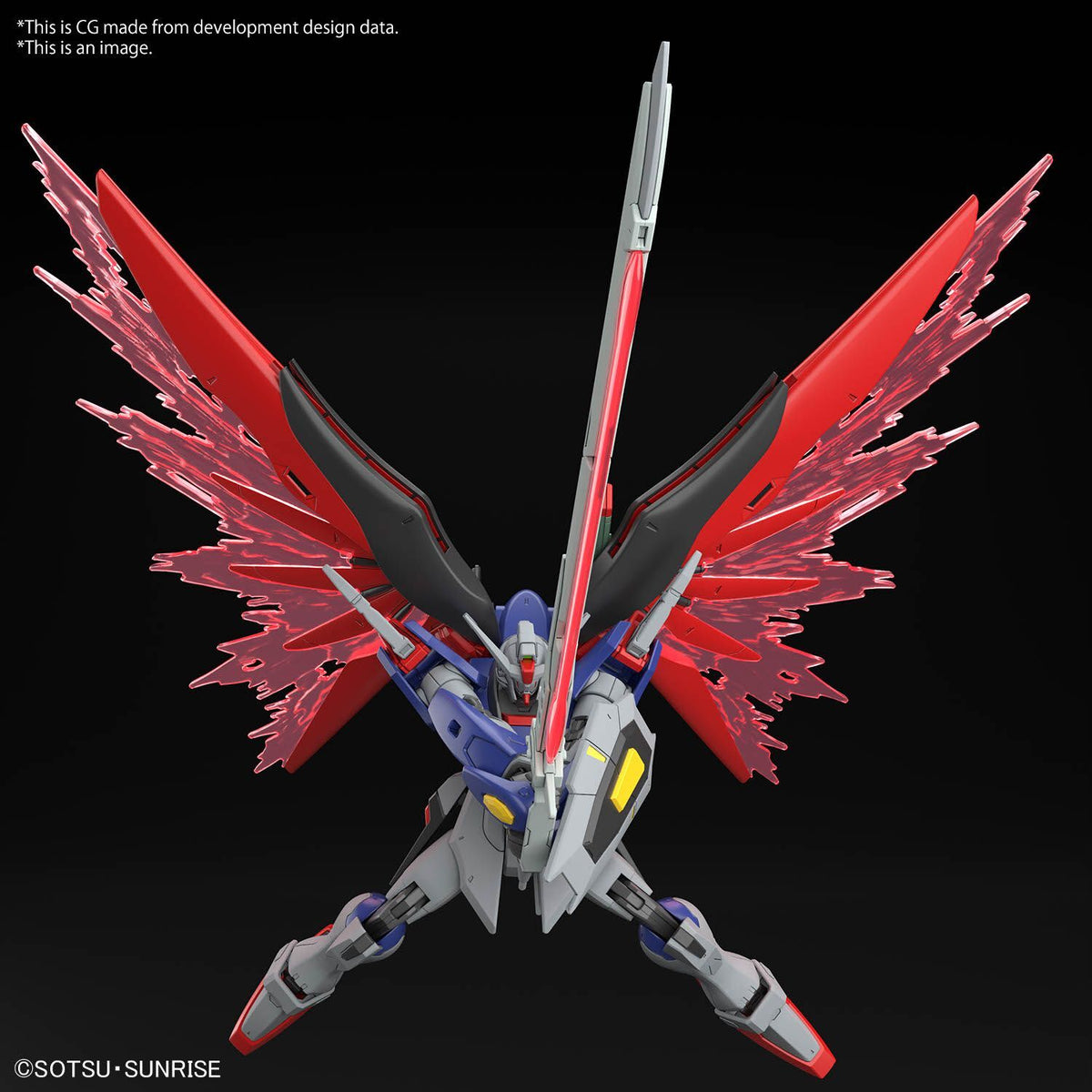 HGCE 1/144 Destiny Gundam Spec II & Zeus Silhouette