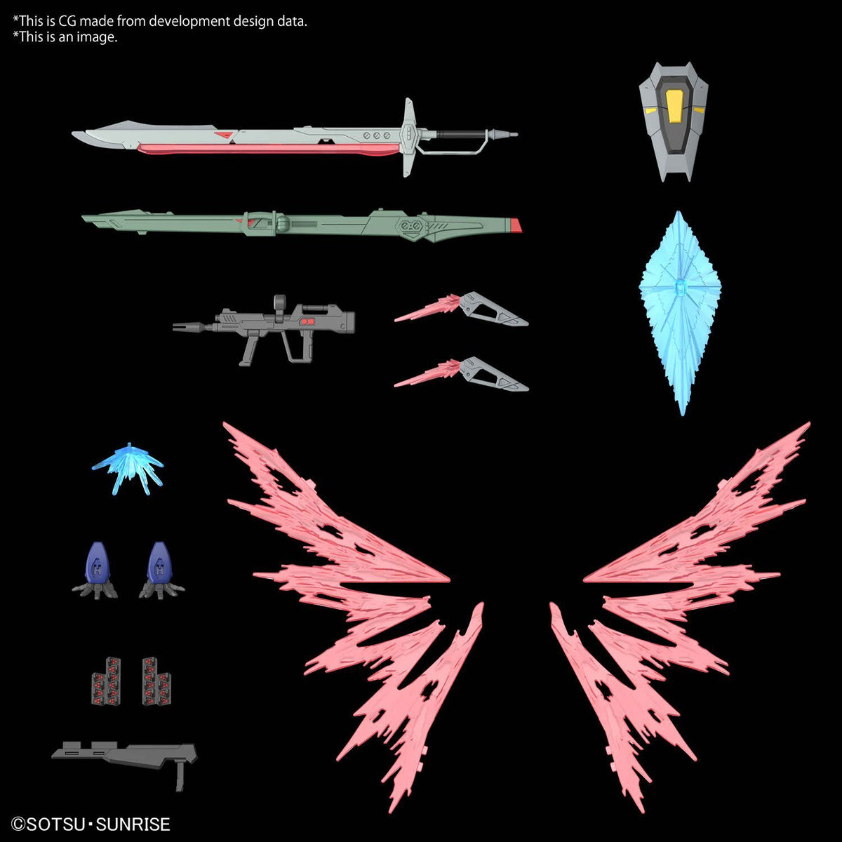 HGCE 1/144 Destiny Gundam Spec II & Zeus Silhouette