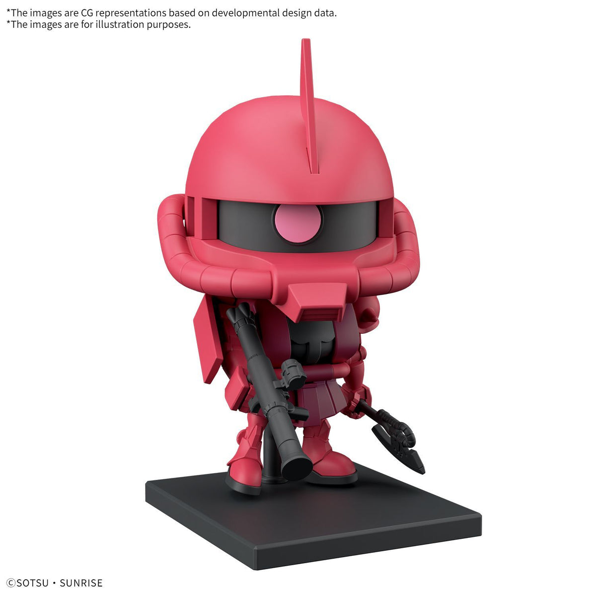 1/1 Charzaku-Kun DX Set (With Runner Ver. Recreation Parts)