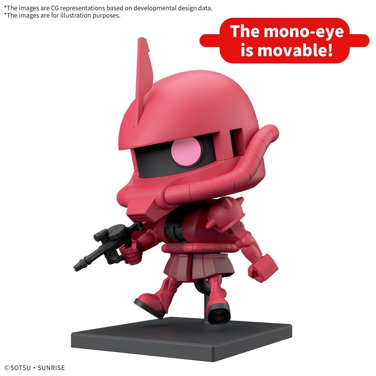 1/1 Charzaku-Kun DX Set (With Runner Ver. Recreation Parts)