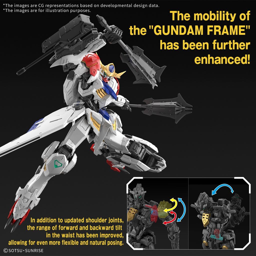 MG 1/100 Iron Blooded Orphans Gundam Barbatos Lupus