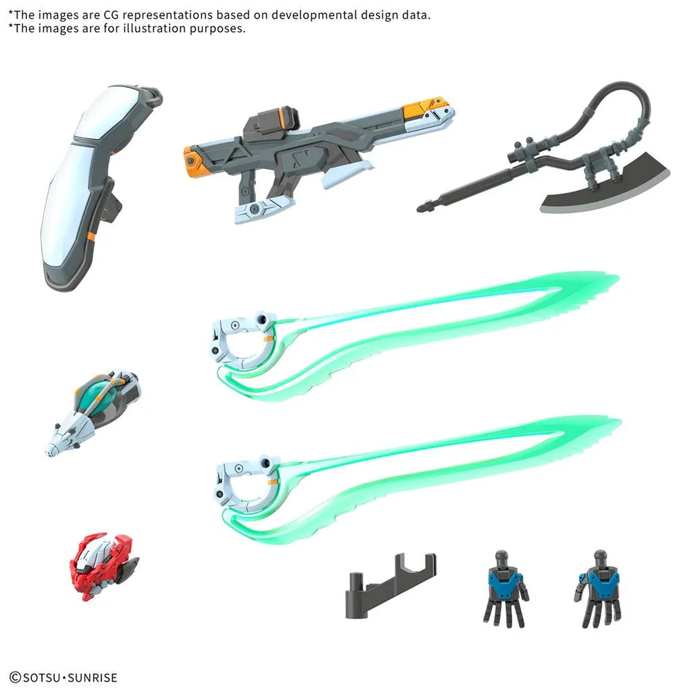 HG 1/144 GQuuuuuuX (Endymion Unit Awakened)