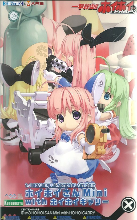 Kotobukiya Ichigeki Satchu!! HoiHoi San Mini with HoiHoi Carry