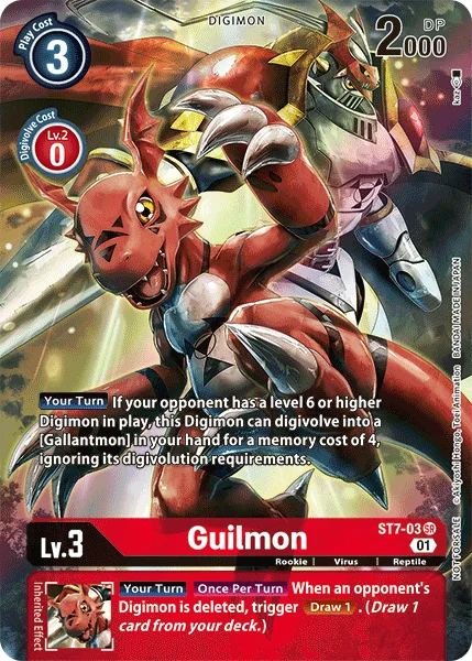 Guilmon [ST7-03] (Tamer's Evolution Box 2) [Promotional Cards]