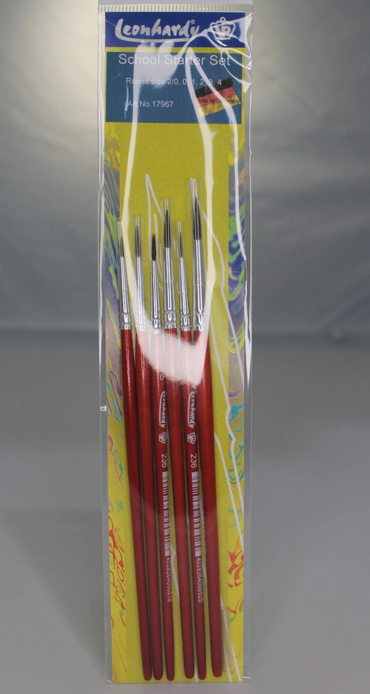 VP Leonhardy 6pc School Brush Set