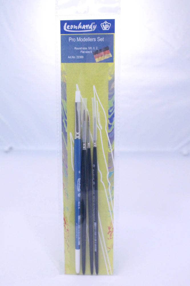 VP Leonhardy 4pc Pro Modellers Brush Set