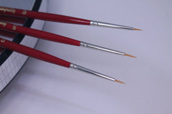 VP Leonhardy 3pc Modellers Miniature Detail Brush Set