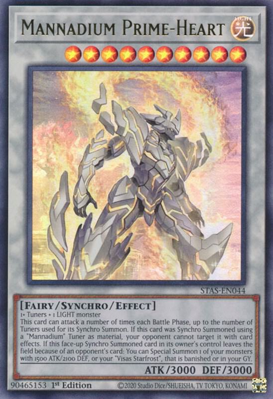 Mannadium Prime Heart STAS-EN044 (2-Player Starter Set)  - 1st Edition