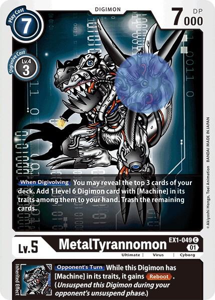 MetalTyrannomon EX1-049 C (Classic Collection) 