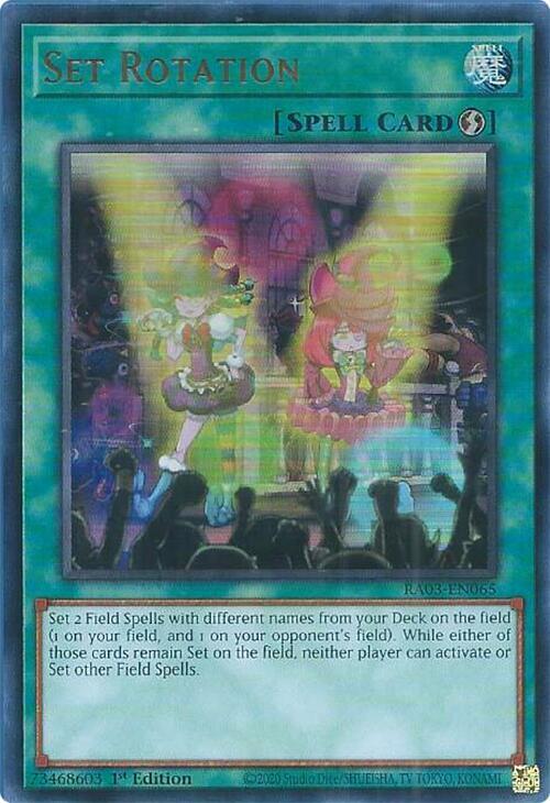 Set Rotation UR RA03-EN065 (Quarter Century Bonanza)  - 1st Edition