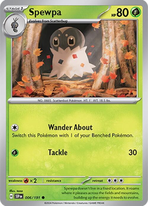 Spewpa 006/191 (SV08: Surging Sparks) 