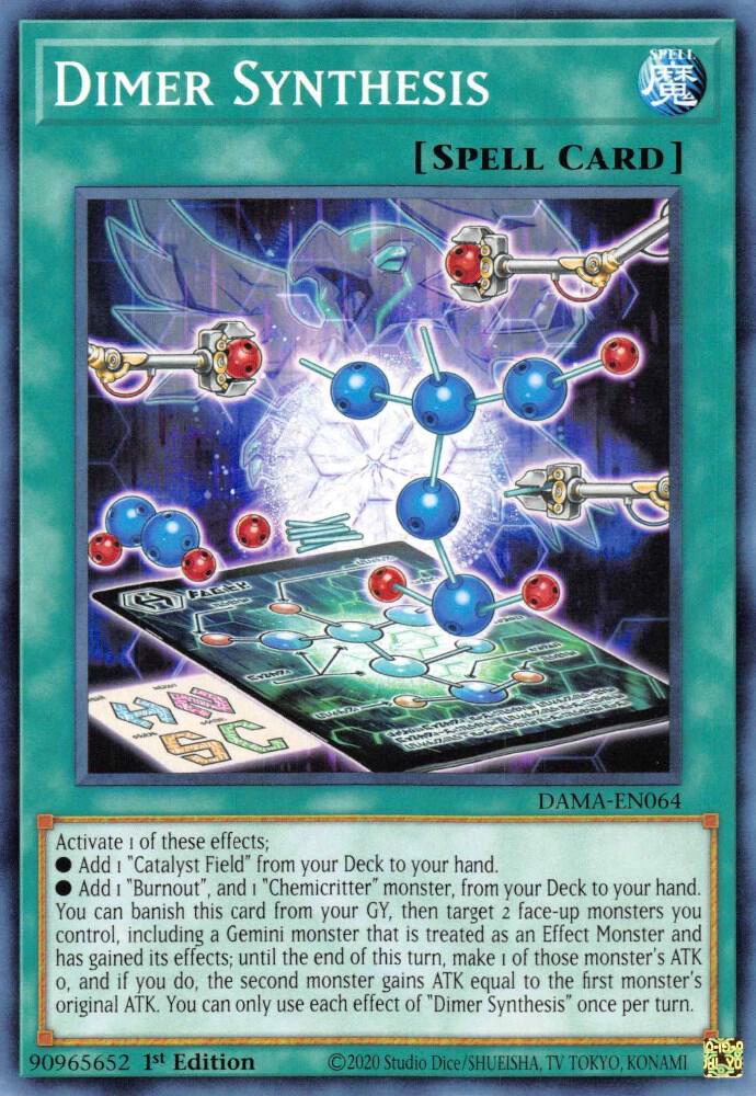 Dimer Synthesis DAMA-EN064 (Dawn of Majesty)  - 1st Edition
