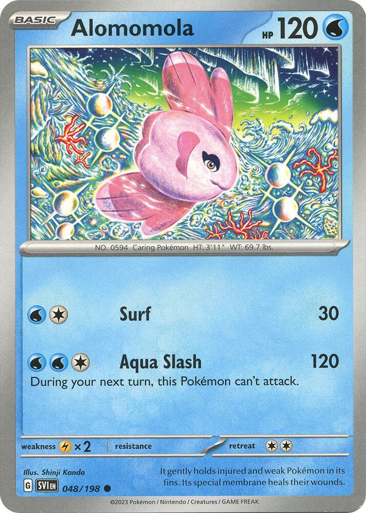 Alomomola 048/198 (SV01: Scarlet & Violet Base Set) 