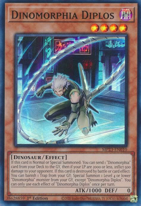 Dinomorphia Diplos MP23-EN010 (25th Anniversary Tin: Dueling Heroes Mega Pack)  - 1st Edition