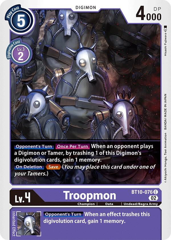 Troopmon BT10-076 C (Xros Encounter) 