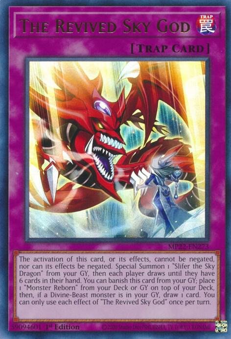 The Revived Sky God MP22-EN273 (2022 Tin of the Pharaoh's Gods)  - 1st Edition