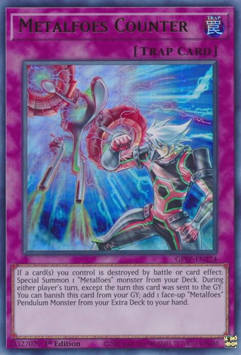 Metalfoes Counter GFTP-EN124 (Ghosts From the Past)  - 1st Edition