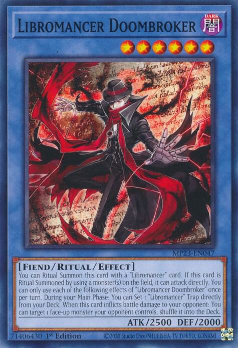 Libromancer Doombroker MP23-EN047 (25th Anniversary Tin: Dueling Heroes Mega Pack)  - 1st Edition