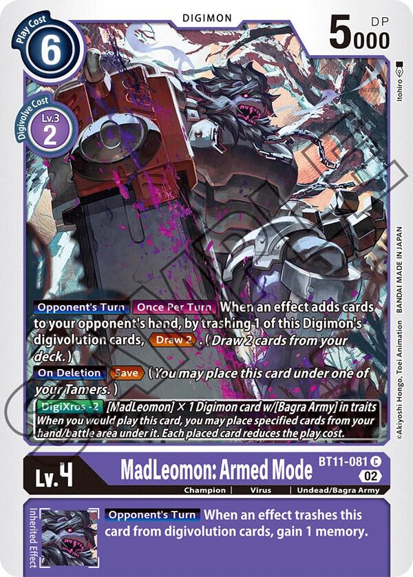 MadLeomon Armed Mode BT11-081 C (Dimensional Phase) 