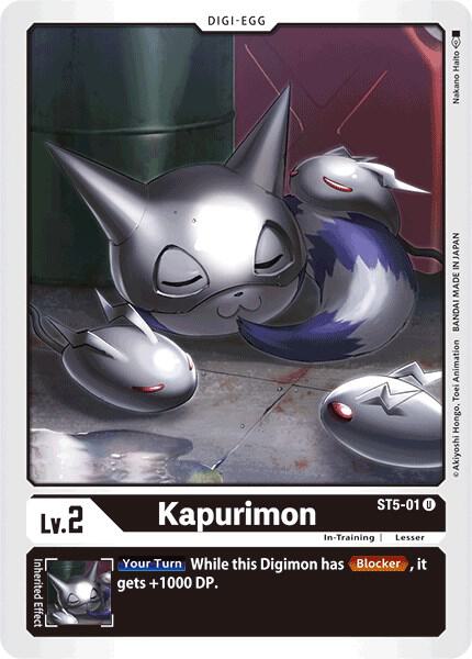 Kapurimon ST5-01 U (Starter Deck 05: Machine Black) 