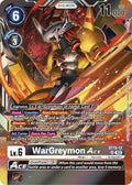 WarGreymon ACE Box Topper ST15-12 (Versus Royal Knights)  - Foil