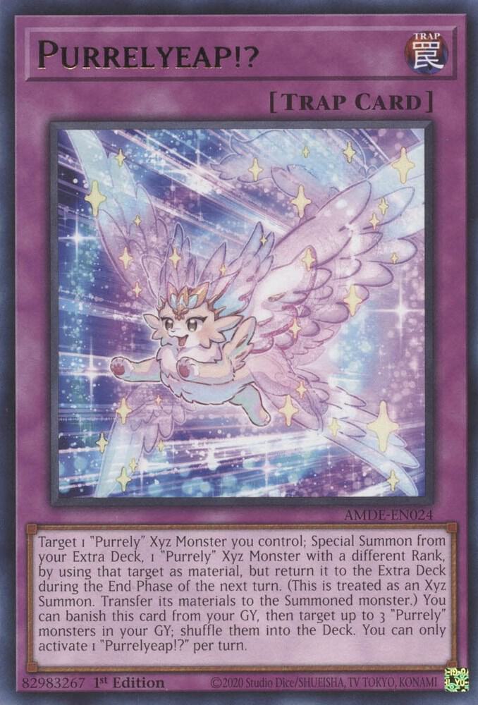 Purrelyeap!? AMDE-EN024 (Amazing Defenders)  - 1st Edition