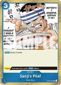 Sanji's Pilaf OP03-056 (Premium Booster -The Best-)  - Jolly Roger Foil