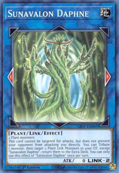 Sunavalon Daphne LIOV-EN097 (Lightning Overdrive)  - 1st Edition