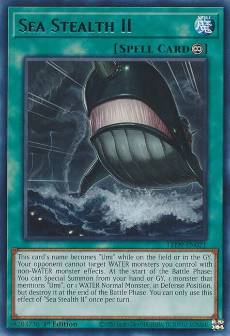 Sea Stealth II LED9-EN021 (Legendary Duelists: Duels From the Deep)  - 1st Edition