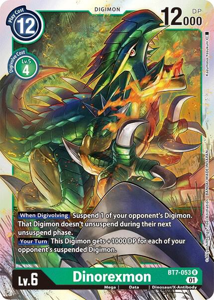 Dinorexmon BT7-053 R (Next Adventure)  - Foil