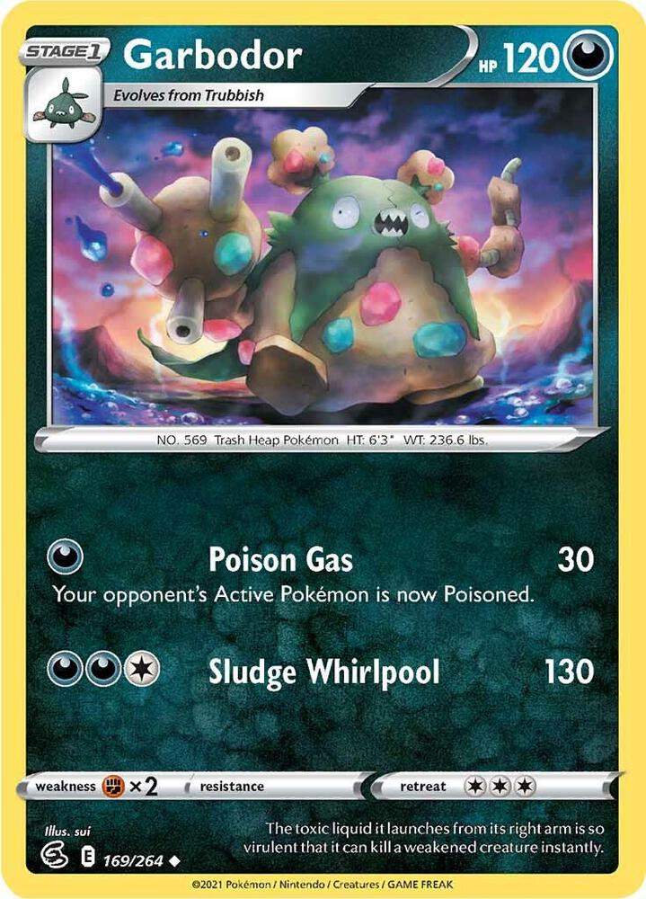 Garbodor 169/264 (SWSH08: Fusion Strike) 