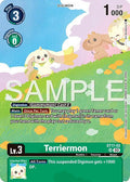 Terriermon ST17-02 SR (Limited Card Pack -Billion Bullet-)  - Foil