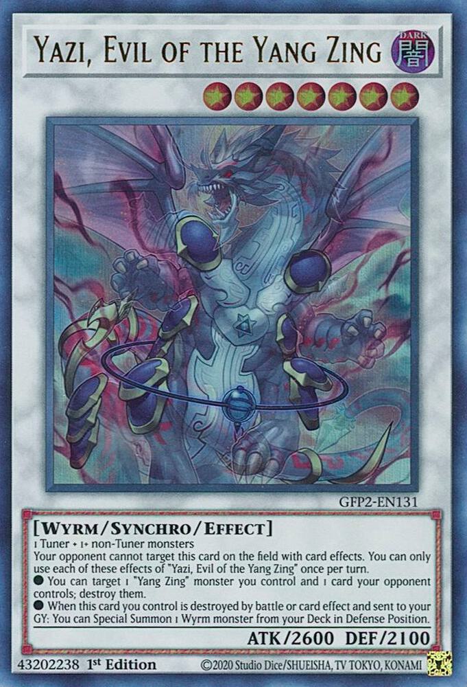 Yazi, Evil of the Yang Zing GFP2-EN131 (Ghosts From the Past: The 2nd Haunting)  - 1st Edition