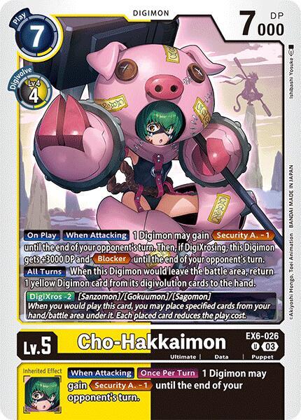 Cho Hakkaimon EX6-026 U (Infernal Ascension) 