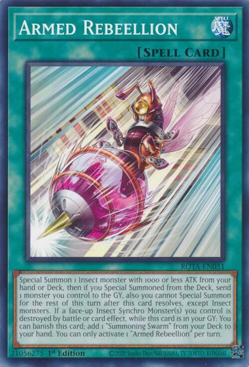 Armed Rebeellion ROTA-EN051 (Rage of the Abyss)  - 1st Edition