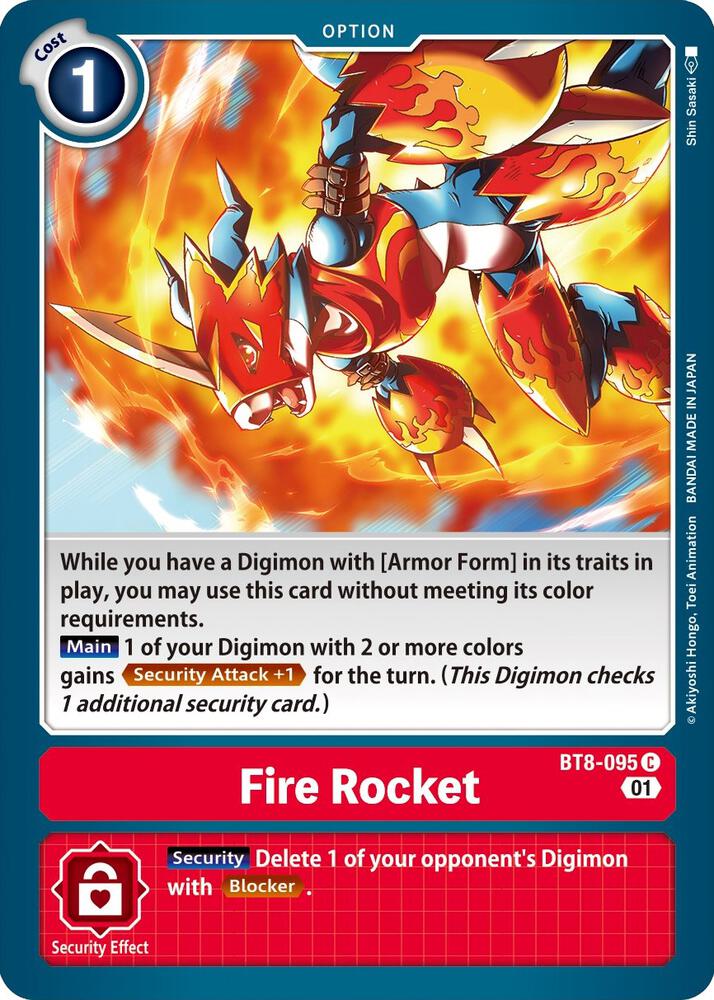 Fire Rocket BT8-095 C (New Awakening) 