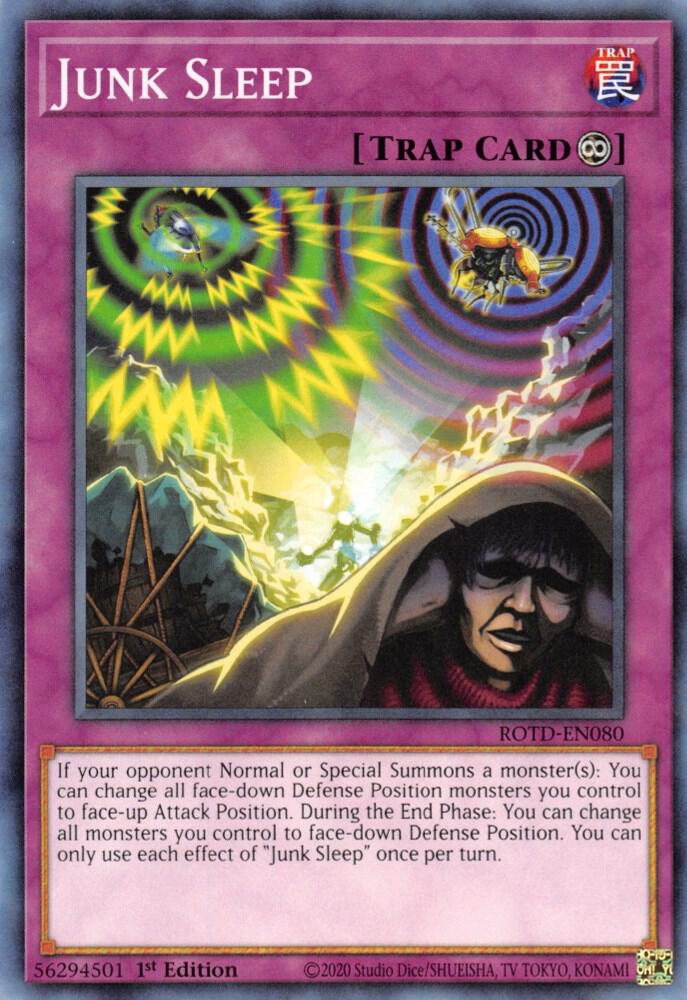 Junk Sleep ROTD-EN080 (Rise of the Duelist)  - 1st Edition