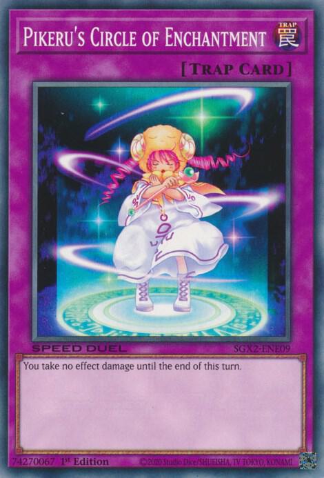 Pikerus Circle of Enchantment SGX2-ENE09 (Speed Duel GX: Midterm Paradox)  - 1st Edition