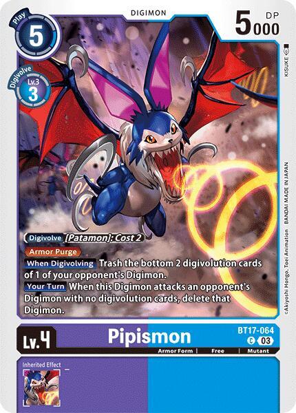 Pipismon BT17-064 C (Secret Crisis) 