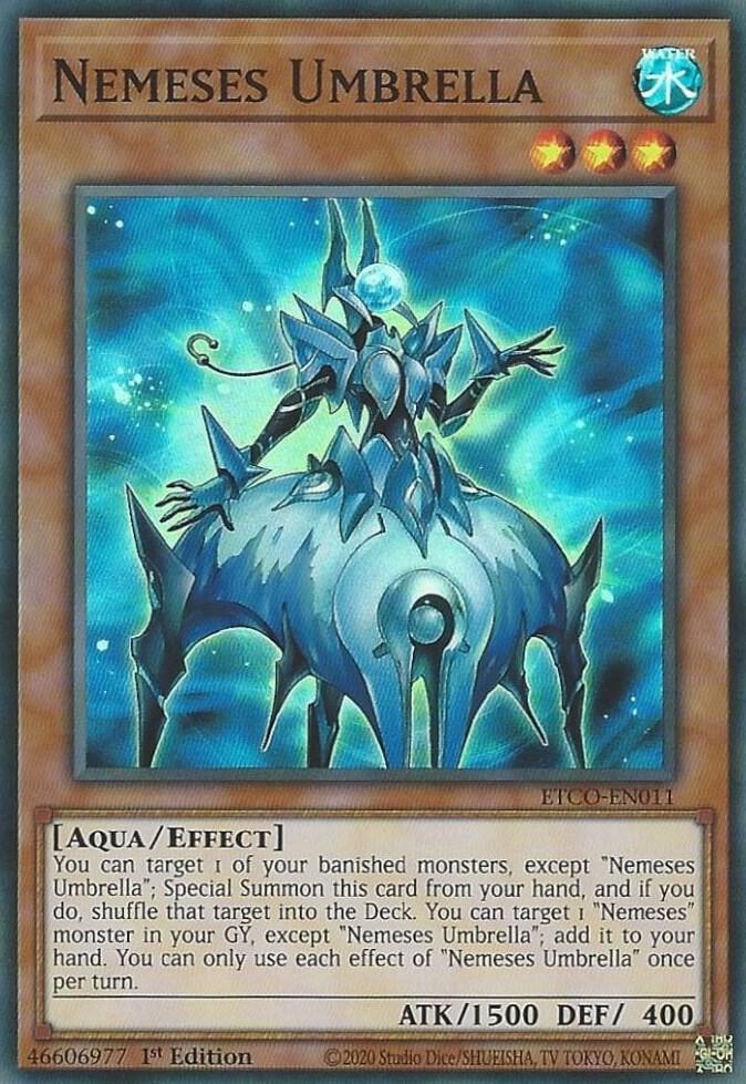Nemeses Umbrella ETCO-EN011 (Eternity Code)  - 1st Edition