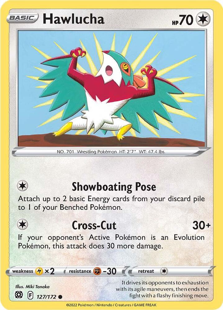 Hawlucha 127/172 (SWSH09: Brilliant Stars) 