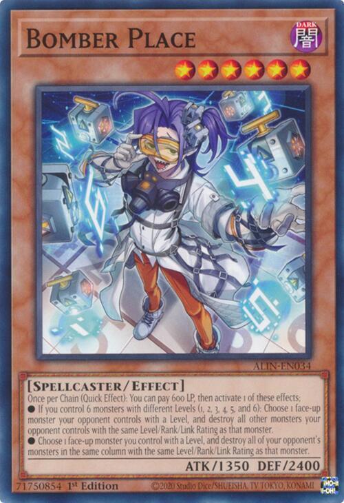 Bomber Place ALIN-EN034 (Alliance Insight)  - 1st Edition